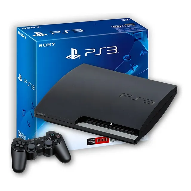 Playstation 3 Slim 500gb + Juegos De Ps3 Y Retro