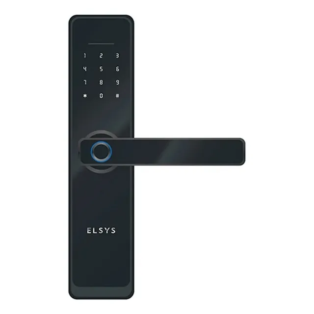 Fechadura Digital C/ Biometria E Wi-fi Smart De4000b Elsys Fechadura Digital C/ Biometria E Wi-fi Smart De4000b Elsys
