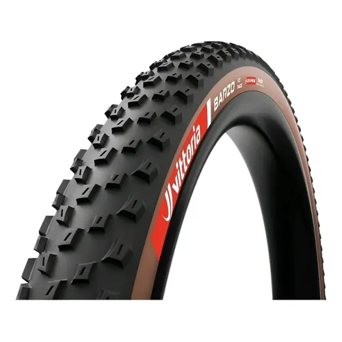 Pneu Mtb Vittoria Mezcal 29 X 2.4 Xc Race Marrom E Preto Preto