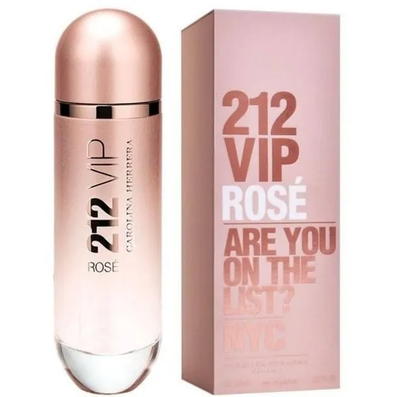 212 Vip Rosé Eau De Parfum 125ml Feminino | Original + Amostra