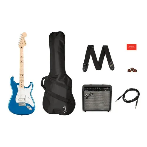 Paquete Guitarra Eléctrica Affinity Stratocaster Hss Mn Lpb