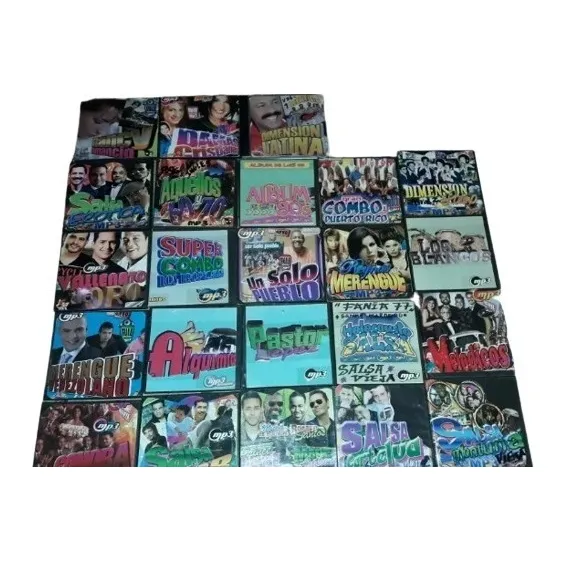 Cd`s Y Mp3 De Música Variados Salsa Vieja Merengue 