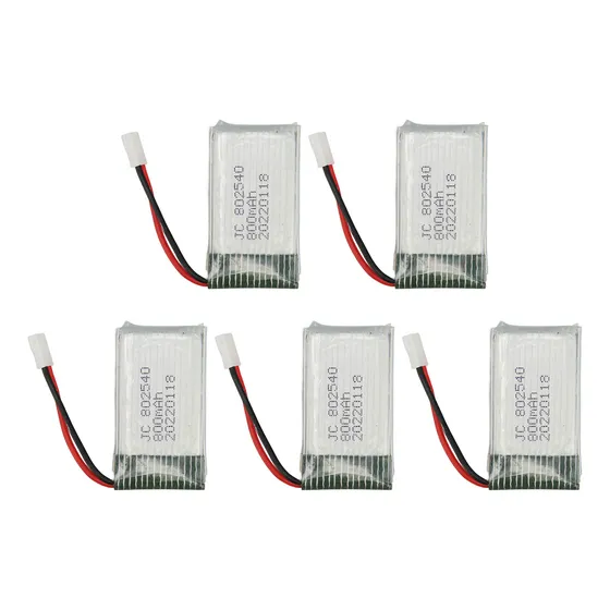 Batería De Dron Rc De 800 Mah, 5 Unidades, Para Syma X5c