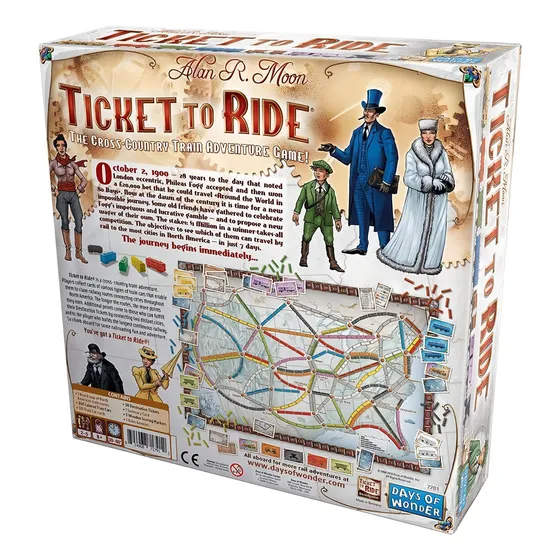 Aventureros Al Tren Juego De Mesa