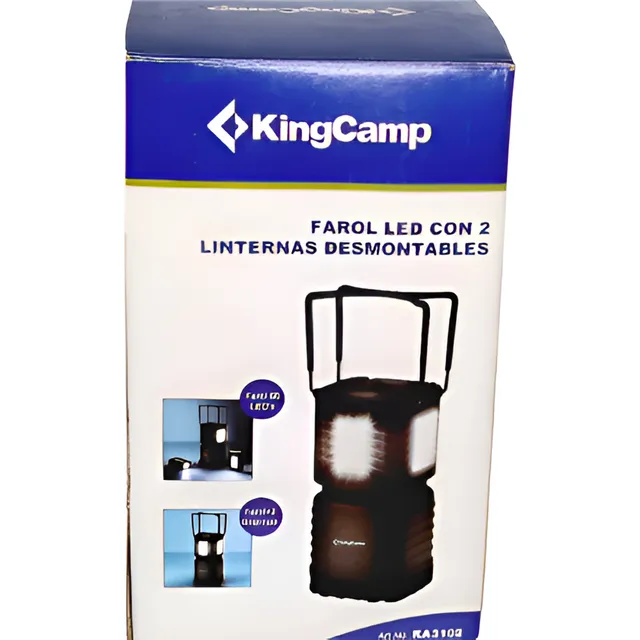 Farol Para Camping  Con 4 Linternas
