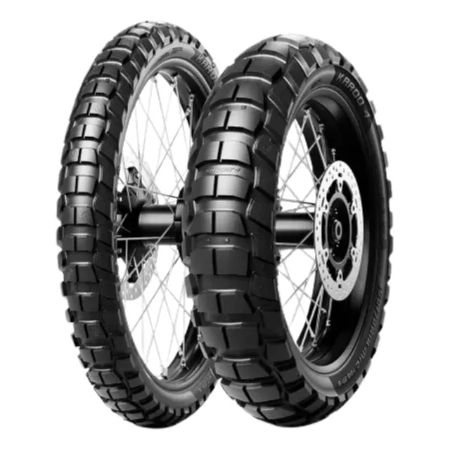 Par Pneu Moto 120/70-19 E 170/60-17 Metzeler Karoo 4