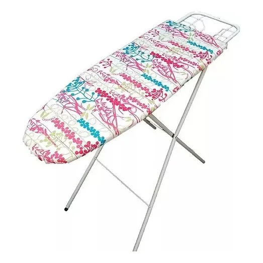 Tabla De Planchar Posa Plancha Plegable Nacional Reforzada Color Blanco 2501