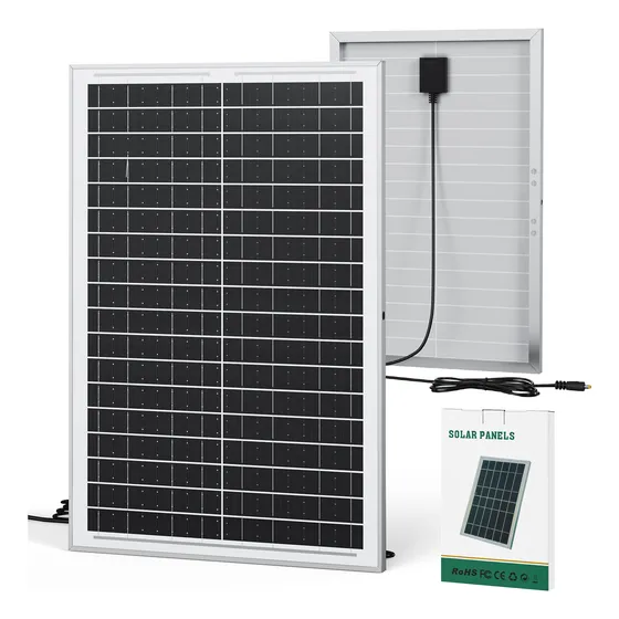 Modulo Panel Solar 30w18v Silicio Policristalino 52x34x1.5cm