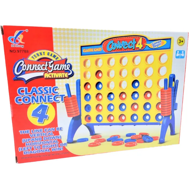 Juego Mesa Conecta 4 Clasico Juego Infantil