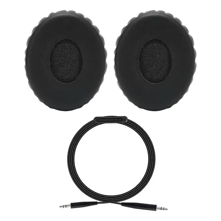 Kit Repuestos Audífonos Bose Oe2 Cable Micro + Almohadillas