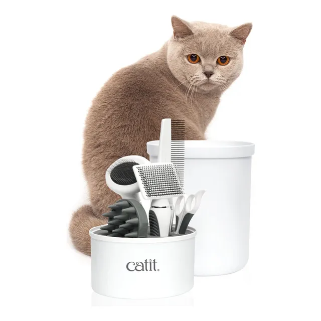 Cat It Grooming Kit De Aseo Para Gatos De Pelaje Corto