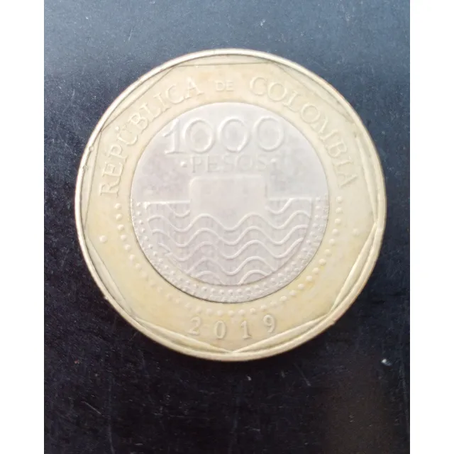 Moneda De Colección De 1000 Pesos Colombianos