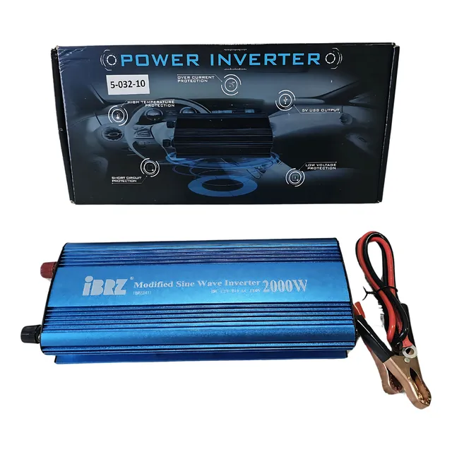 Inversor De Energia 2000w 5-032-10 Ibrz - De 12v A 110v