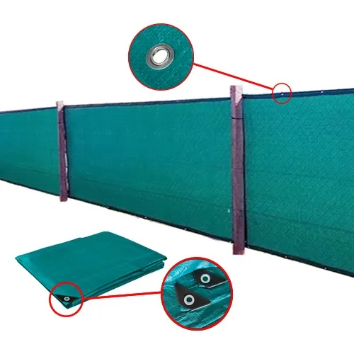 Lona Rafia Cubre Cerco 1,50 X 10m Con Ojales 130grs Kualox