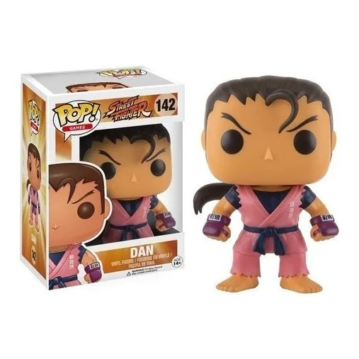 Dan (142) - Street Fighter - Funko Pop! Caja Mojada