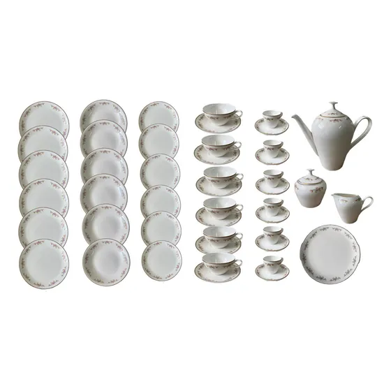 Juego Vajilla Porcelana Hartford 34 Pza Taza Plato Completo