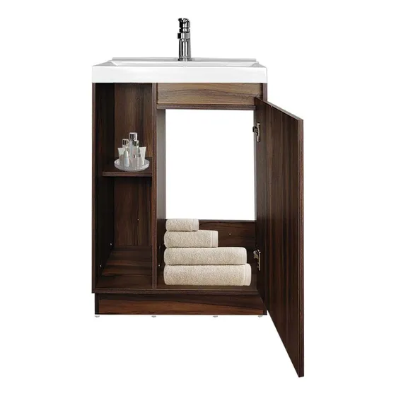 Mueble Gabinete Para Baño Con Lavabo Decomobil Minimalista Cantidad De Agujeros Para Llave Un Agujero Lavabo Blanco Mueble Parota