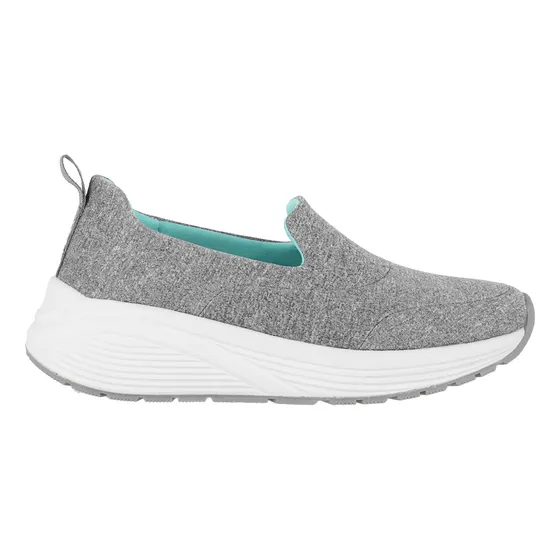 Zapatillas Mujer Gris Claro Bamers Mirlo