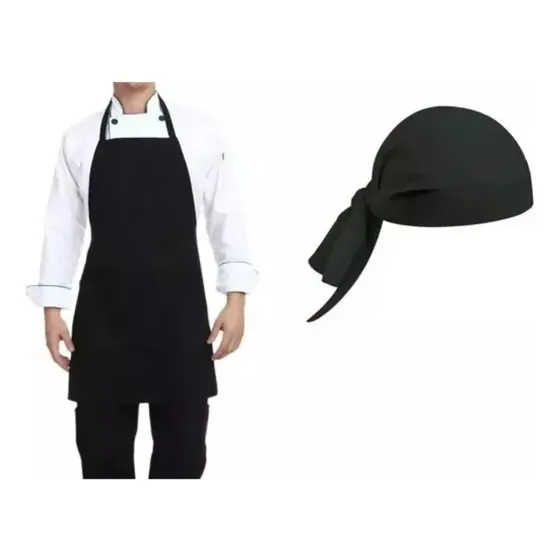 Delantal De Drill Para Chef Cocinero Barista ( Todo Uso)