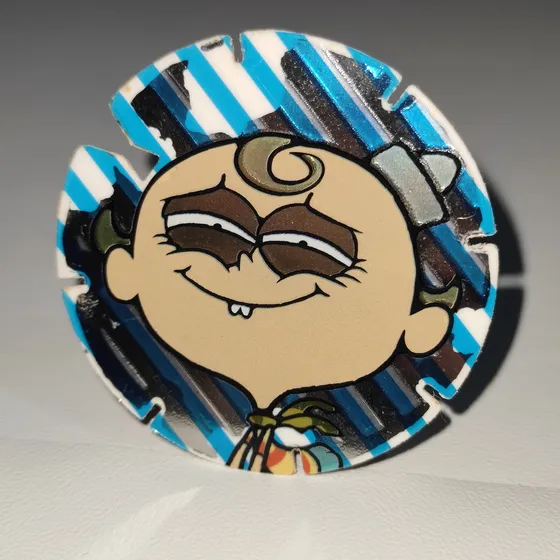 Vuela Tazos Foil Pearl Cartoon Network #02 Flapjack Sabritas
