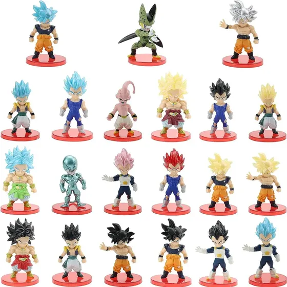 Anime Dragon Ball Colección Figuras De Juguete 21 Piezas | MercadoLibre 📦