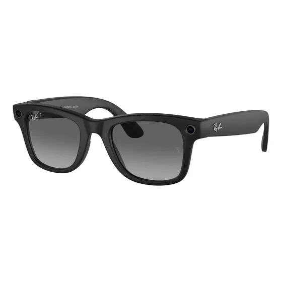 Anteojos de Sol Ray-Ban Meta Wayfarer RW4006 Negro Mate