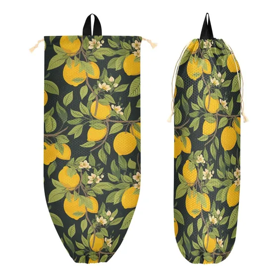 Soporte Para Bolsa Plastico Arbol Limon Naranja Dispensador