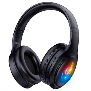 Fone De Ouvido Sem Fio Bluetooth 1hora Headset Gamer Preto Fone De Ouvido Sem Fio Bluetooth 1hora Headset Gamer Preto