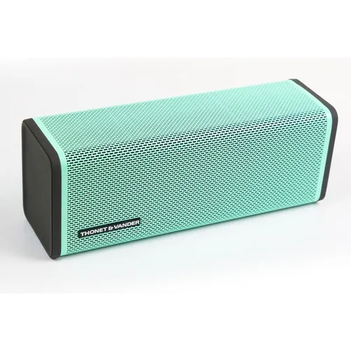 Parlantes Bluetooth Portatil Thonet Vander Frei Potenciado Color Verde