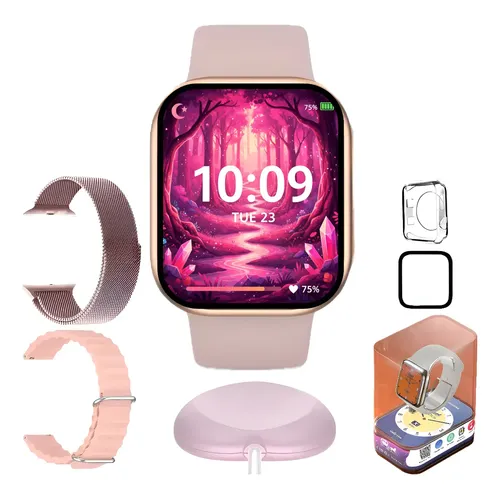 Smartwatch Feminino Watch X Mini® 40mm 1.53 Amoled C/ Nfc Caixa