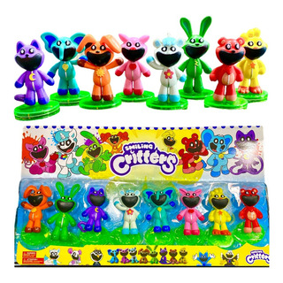Kit 8 Bonecos Brinquedo Infantil New Smiling Critters Plush Kit 8 Bonecos Brinquedo Infantil New Smiling Critters Plush