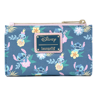 Cartera Plegable Loungefly Stitch And Scrump Con Estampado F Cartera Plegable Loungefly Stitch And Scrump Con Estampado F
