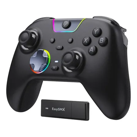 Controle Sem Fio Easysmx X05 Pro Para Pc Preto Preto