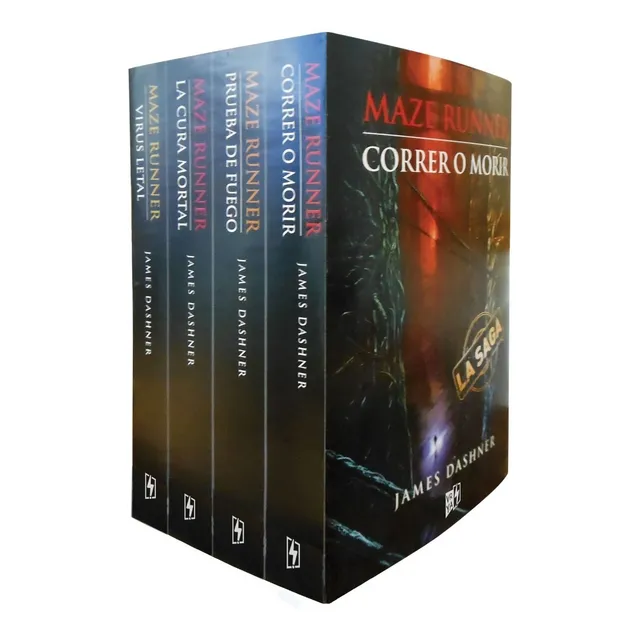 SAGA MAZE RUNNER, de James Dashner. Serie Maze Runner, vol. 1.0. Editorial Vergara y Riba Editoras, tapa blanda, edición 1.0 en español, 2015