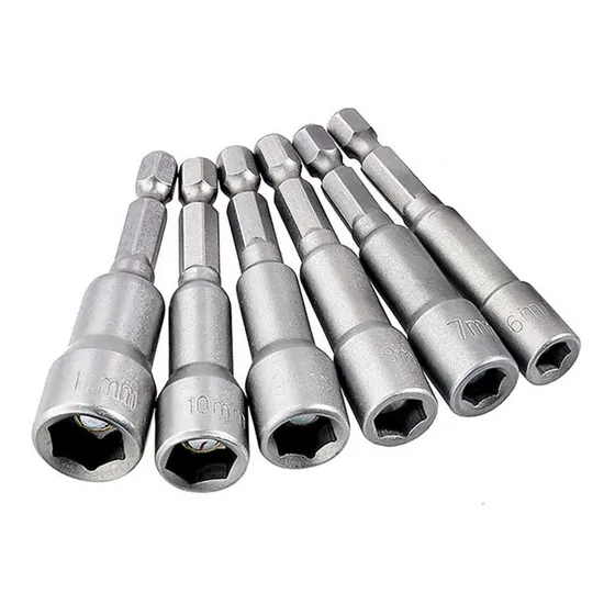 Puntas Atornillador Dado Hexagonal Iman 5 Pcs Electroimporta