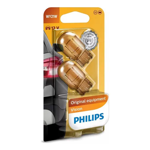 Pack 2 Ampolletas Standard Wy21w De 12v Y 21w Philips