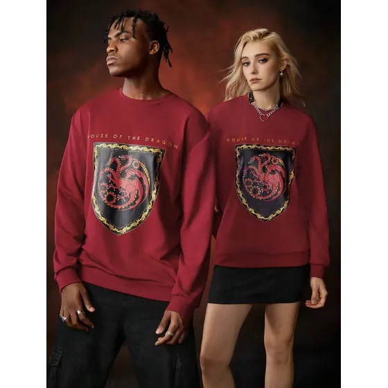 Hoodies Sweater House Of Dragon (la Casa Del Dragon)