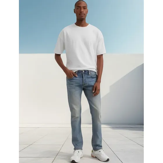 Jean Levis 501 Original Button Fly Importado Unleaded