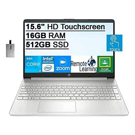 Laptop Hp 15 Táctil Core I3 16gb Ram 512gb Ssd