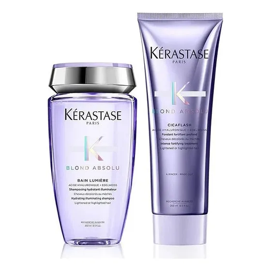 Kérastase Bain Lumiere + Fondant Cicaflash