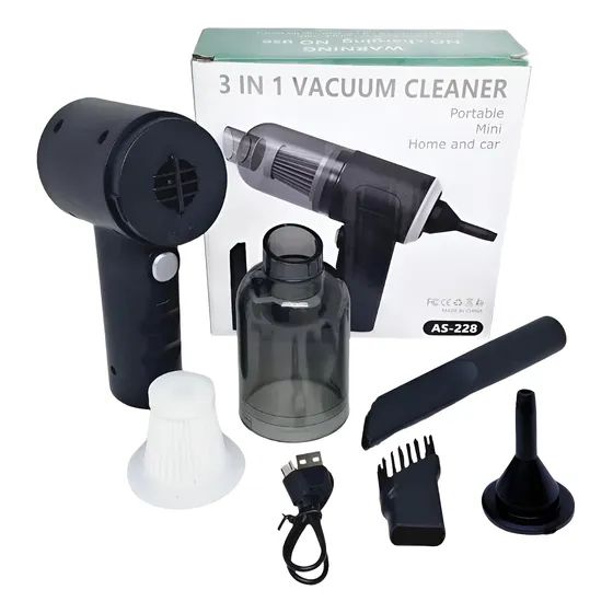 3 In 1 Vacuum Cleaner Aspirador Automotivo Delsur