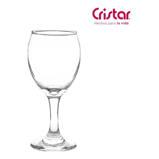 Copa Cristar Aragón Copa vino de 250mL color trasparente pack24 unidades