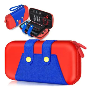 Bolso Estuche Case Protector Rígido Mario Nintendo Switch Bolso Estuche Case Protector Rígido Mario Nintendo Switch