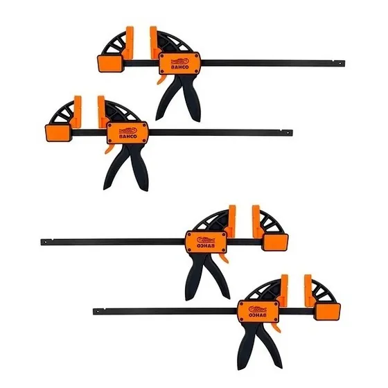 Set 4 Pzs Prensas Rápidas Alta Resistencia Bahco