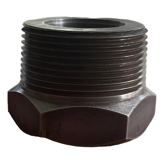 Reduccion Bushing 1-1/2 X 1 PLG Acero Al Carbón
