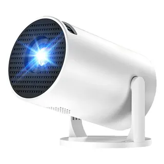 B Projetor Portátil Smart Branco Com Wifi Bluetooth