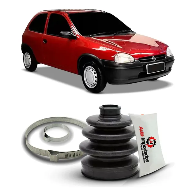 Kit Borracha Homocinética Lado Roda Corsa 1995 1996 1997 98