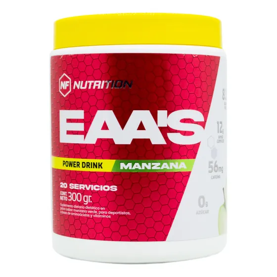 Nf Nutrition Eaa's Power Drink Manzana Aminoácidos 300gr
