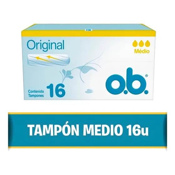 Tampones O.b.® Originales Medio X16 Un