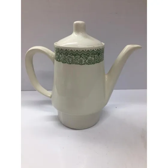 Juego Jarra Tetera Cafetera Y Azucarera Ceramica